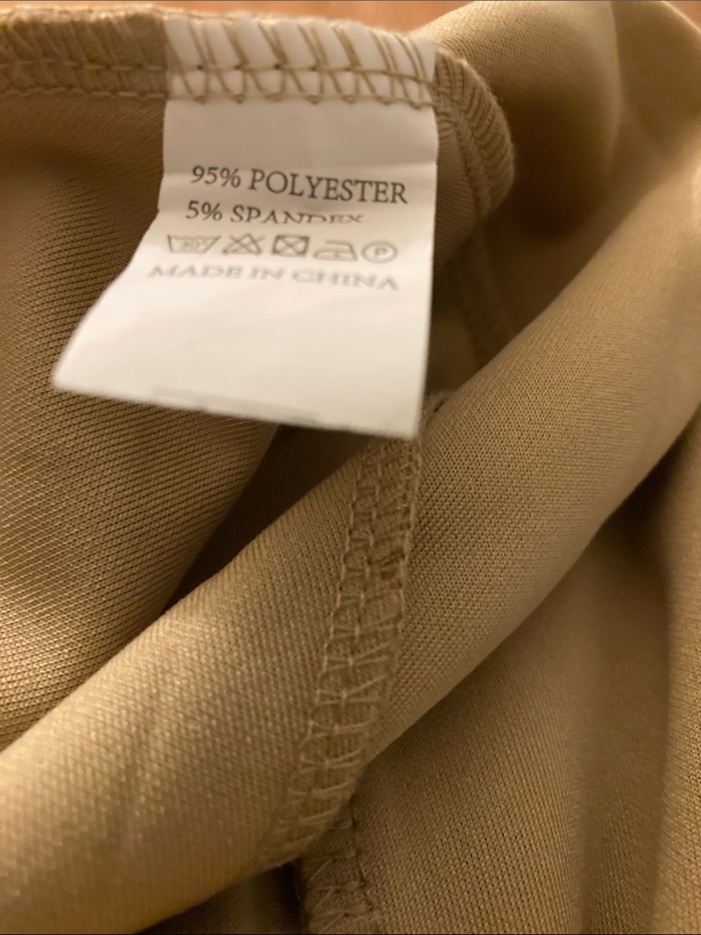 NWT DOSE beige sleeveless fit and flare above knee dress size M - Picture 8 of 8